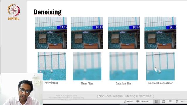 Lec 67 - Non-local Means Filtering (Examples) смотреть онлайн