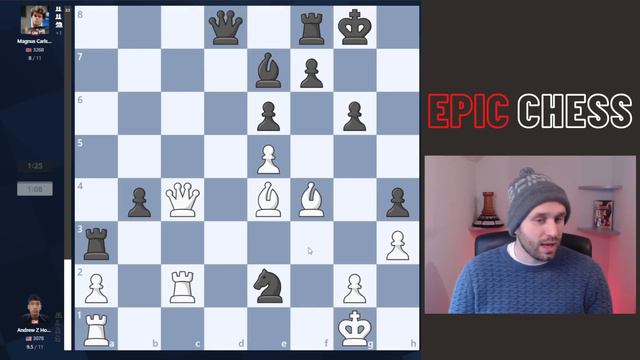 19 Year Old STUNS Carlsen With Devastating Attack смотреть онлайн