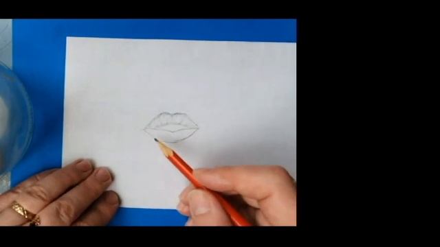 Как нарисовать губы, легко и просто смотреть онлайн