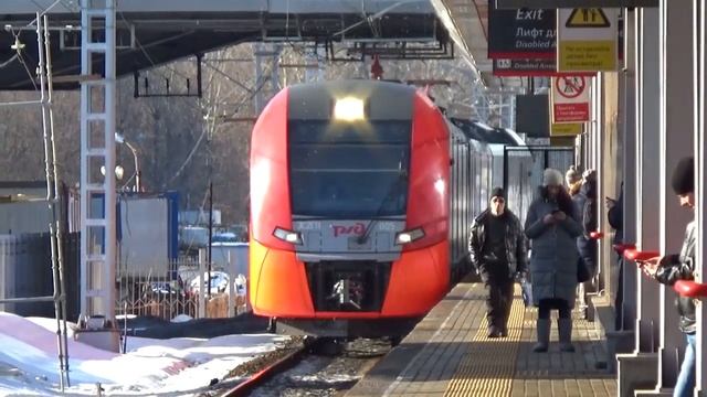 Электропоезд ЭС2ГП-005 "Ласточка-Премиум" №838 "Москва - Иваново" смотреть онлайн