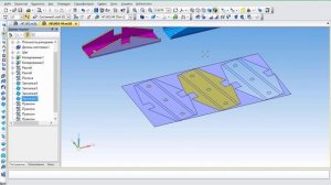 Штампы 3D. Проектирование разделительного штампа