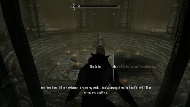 The Caller VS The Werewolf!! - Skyrim Anniversary Edition (Hitting the Books Quest) смотреть онлайн