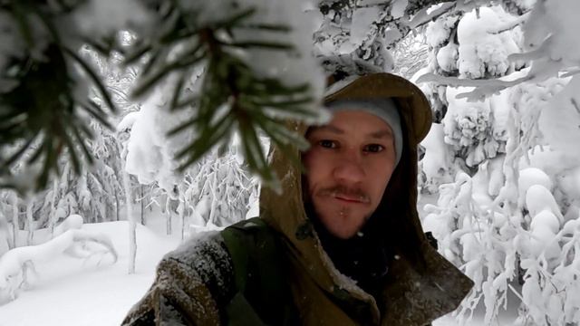 Зимний, одиночный поход на гору Качканар | Обзор походной еды смотреть онлайн