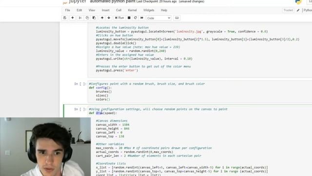 Automating Abstract Art with Python | A Simple Use of PyAutoGUI смотреть онлайн