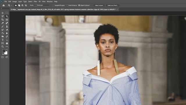 Photoshop Tutorial: Removing a Background in Seconds! смотреть онлайн