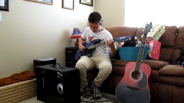 12 year old Cameron playing guitar on Mother's Day 2018 смотреть онлайн