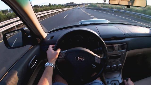 Probando el Subaru Forester 2006 (2.5xt 230cv) POV Test drive смотреть онлайн