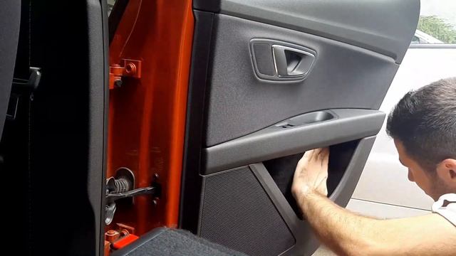 How to improve or upgrade doors and storage spaces Seat Leon 5F MK3 смотреть онлайн