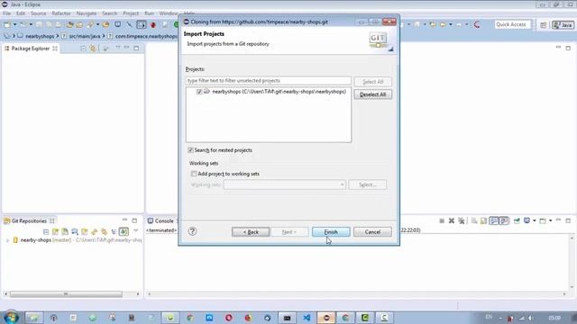 Mini project web application [Java/Spring Boot | AngularJs | MongoDB] NearbyShops смотреть онлайн
