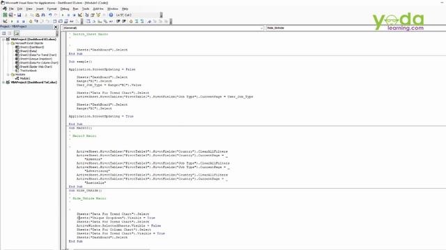 Excel VBA Code To Hide and Unhide Worksheet смотреть онлайн