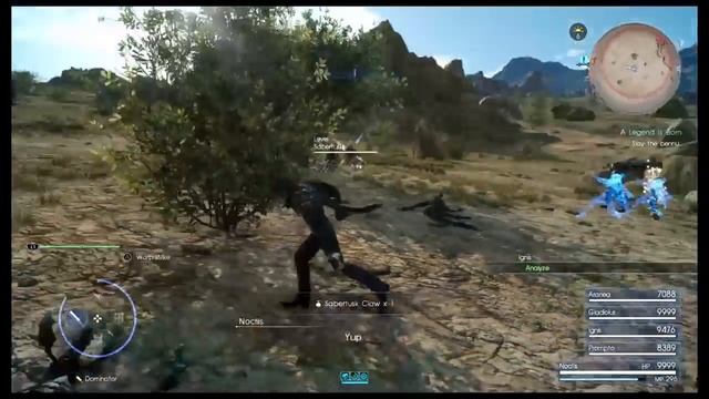 Noctis Calls Out Prompto for Taking Pictures in Battle - FFXV смотреть онлайн