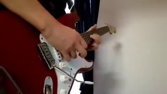 Fender 40th anniversary Strat guitar, improv jamming, Marshall Bluesbreaker смотреть онлайн