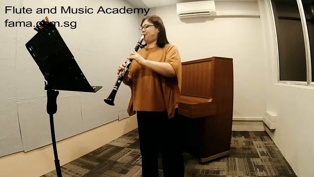 Clarinet ABRSM Grade 2 2018-2021, C1: Friedrich Demnitz’s Tenuto Study No 9 in G смотреть онлайн