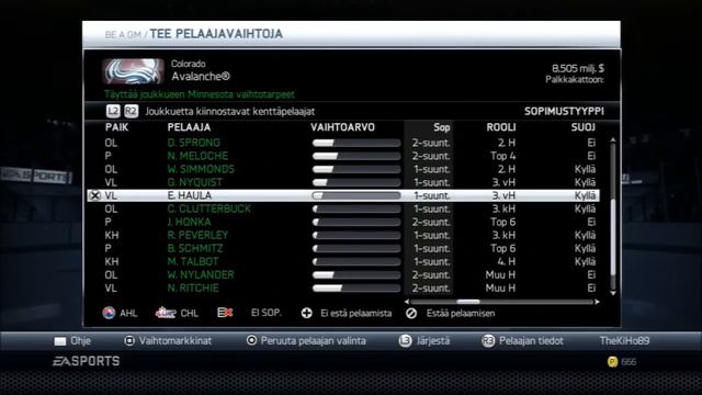 NHL 14 GM Mode: Colorado Jakso 33 "ISO vaihto" смотреть онлайн