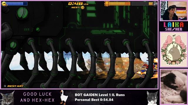 Bot Gaiden | Level 1: Ratbot Speedrun (Casual) 0:51.54 смотреть онлайн