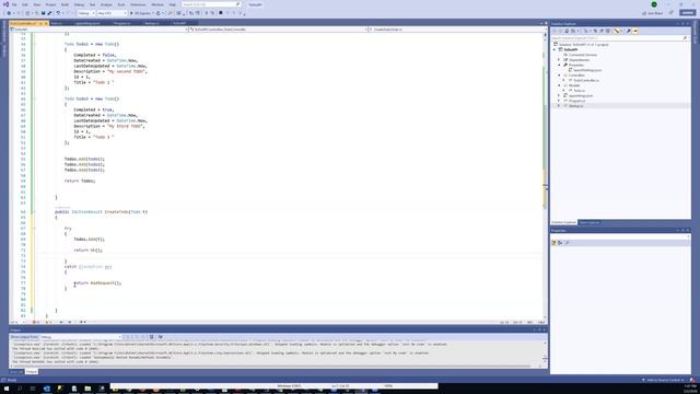 Web APIs in ASP.NET Core - II смотреть онлайн
