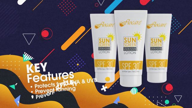 Flocare SPF 30+ Sunscreen Lotion смотреть онлайн