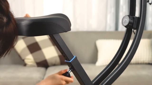 LONTEK JSS001 Vélo d'appartement Pliable, 16 Niveaux de résistance（le montage） смотреть онлайн