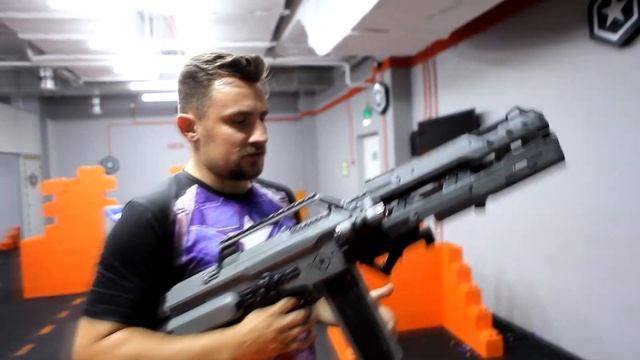 Самый Космический Бластерок Nerf Stampede + Longshot + Sidestrike / Великий Бластерье смотреть онлайн
