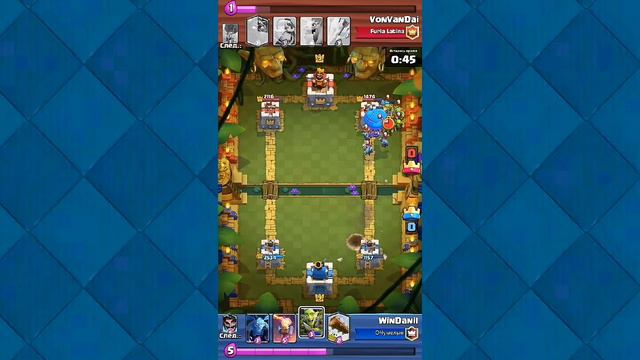 Clash royale .Топ 3 моих эпичных боя #1. смотреть онлайн