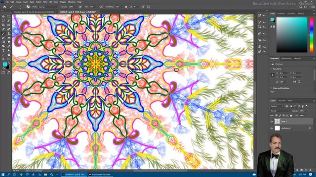 Mandala Design - Photoshop 2021 (Mandala Art) смотреть онлайн