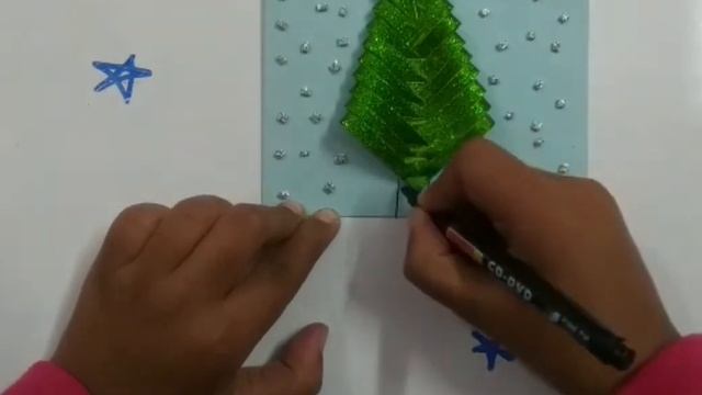 Christmas card? | How to make Christmas card смотреть онлайн