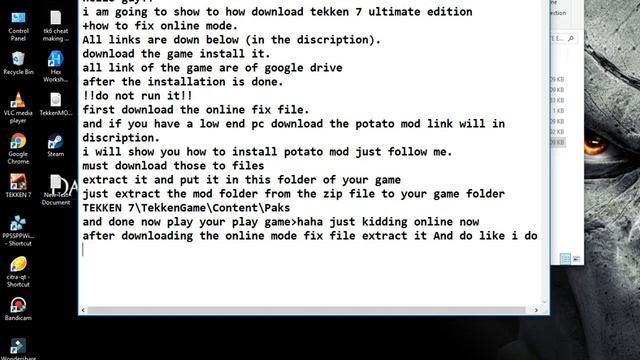 How to download tekken 7 ultimate edition all characters in it+online mode fix смотреть онлайн
