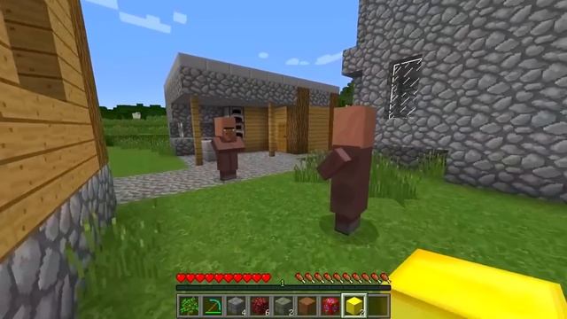 Я спрятался под ДЕВУШКОЙ в Майнкрафт смотреть онлайн