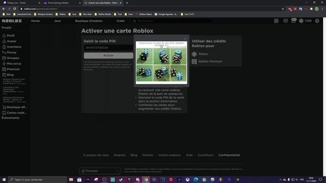 ROBLOX PROMOCODES - Prime Gaming November смотреть онлайн