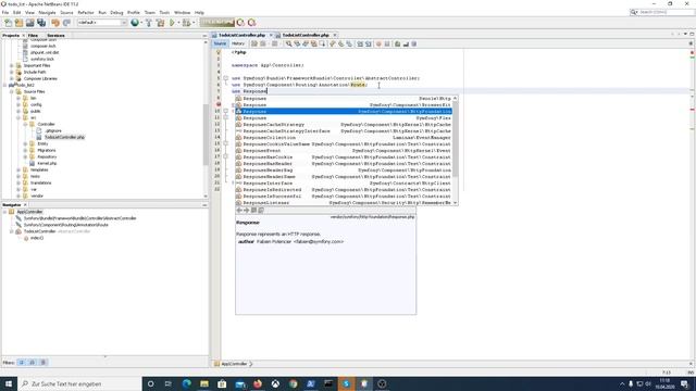 Symfony 4 Tutorial #2 Controller erstellen so einfach! смотреть онлайн