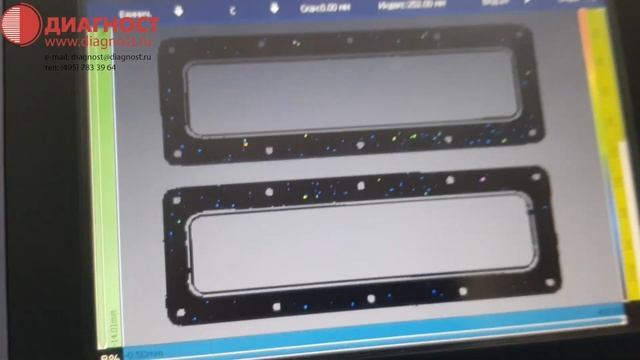 Иммерсионный контроль дефектоскопом OmniScan SX