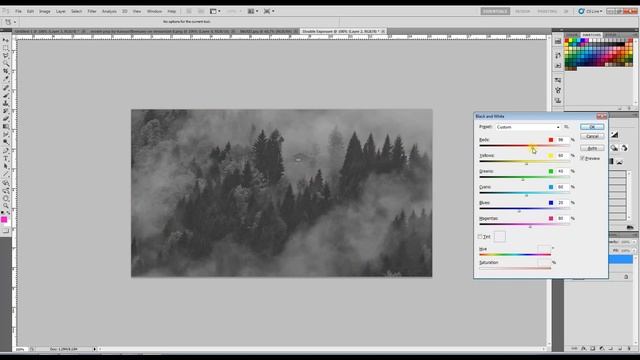 Photoshop Tutorial: Double Exposure Effect смотреть онлайн