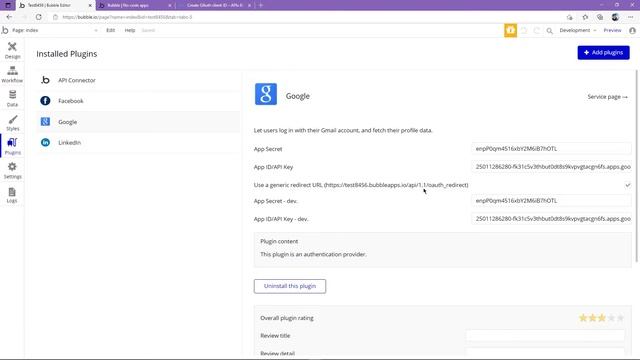 Авторизация через Google в Bubble | Bubble.io Туториал смотреть онлайн