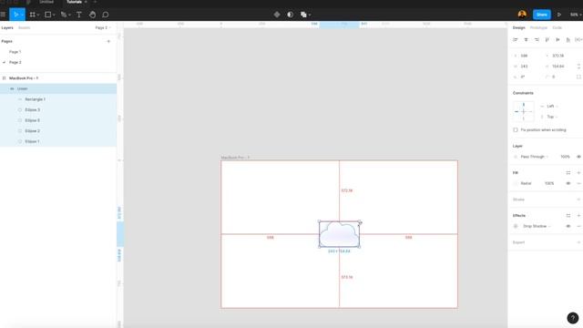 How to Draw Cloud icon in less than 1 minute | Tutorial with Figma смотреть онлайн