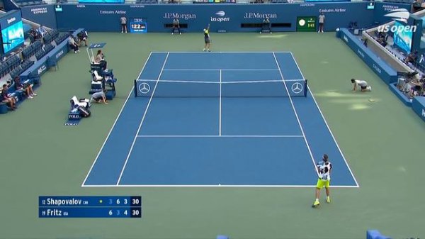 Denis Shapovalov vs Taylor Fritz Extended Highlights | US Open 2020 Round 3