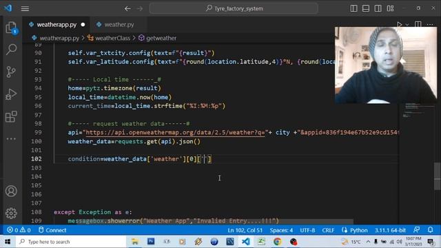 How to make a Weather App in Python - Part 2 - Sinhala Description смотреть онлайн