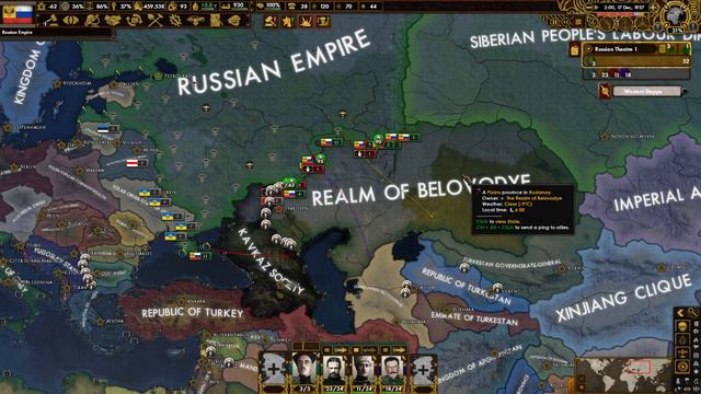 Reunifying Russia || Red Flood Russia Lets Play - Part 4 смотреть онлайн