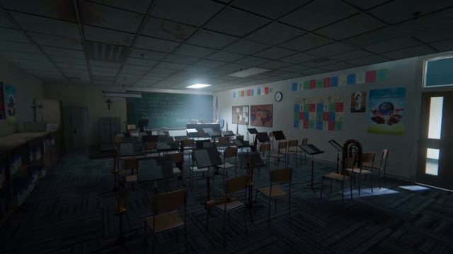 Video Game Ambience Asmr - (Outlast 2) Classroom Music Box смотреть онлайн