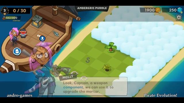 Pirate Evolution! (by Gram Games Limited) - free merging puzzle game for Android and iOS - gameplay смотреть онлайн