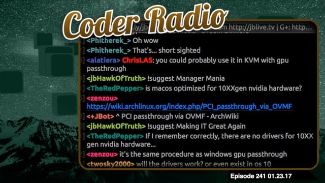 Tricks of the Trade | Coder Radio 241 смотреть онлайн