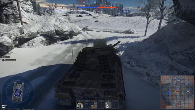 Przygody Panther D | Panzerkampfwagen V Ausf. D | War Thunder Gameplay смотреть онлайн