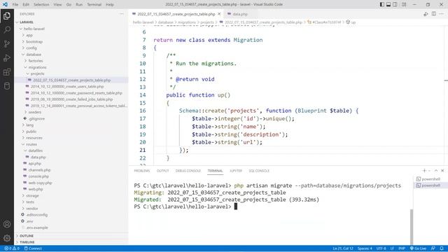 Creating Databases in Laravel Using Code-First Approach (Ep. 11) смотреть онлайн