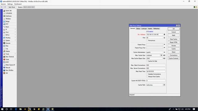 How to configure web Proxy in Mikrotik Router смотреть онлайн