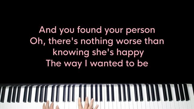 She gets the flowers - Beth McCarthy (Piano Karaoke) - Instrumental Cover with Lyrics смотреть онлайн