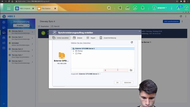 HBS3 SMB/CIFS Backup auf ein externes NAS | QNP 183 | #Fortgeschritten27 смотреть онлайн