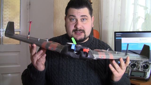 INAV to Wing ,PID tuning. смотреть онлайн