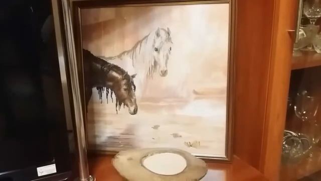 Вышитые картины в интерьере. Картины по номерам. смотреть онлайн