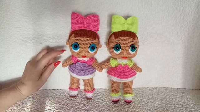 Куколки LOL - игрушки вязаные крючком смотреть онлайн