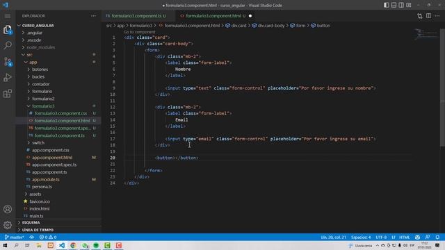 16 - Formularios reactivos (formControl) | Curso aprende Angular desde cero | Coders Free смотреть онлайн