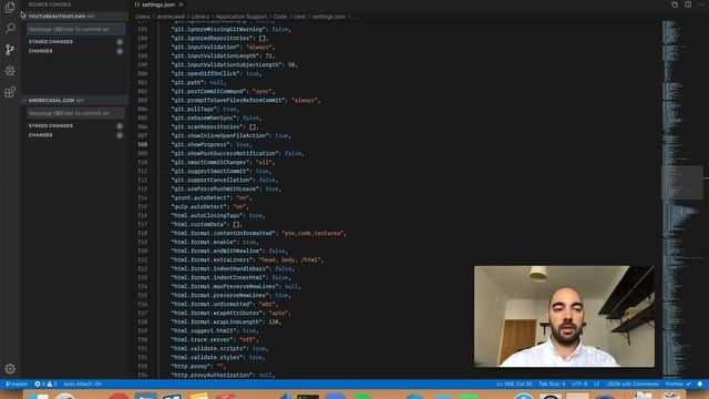 VS Code Setting: git.showProgress смотреть онлайн